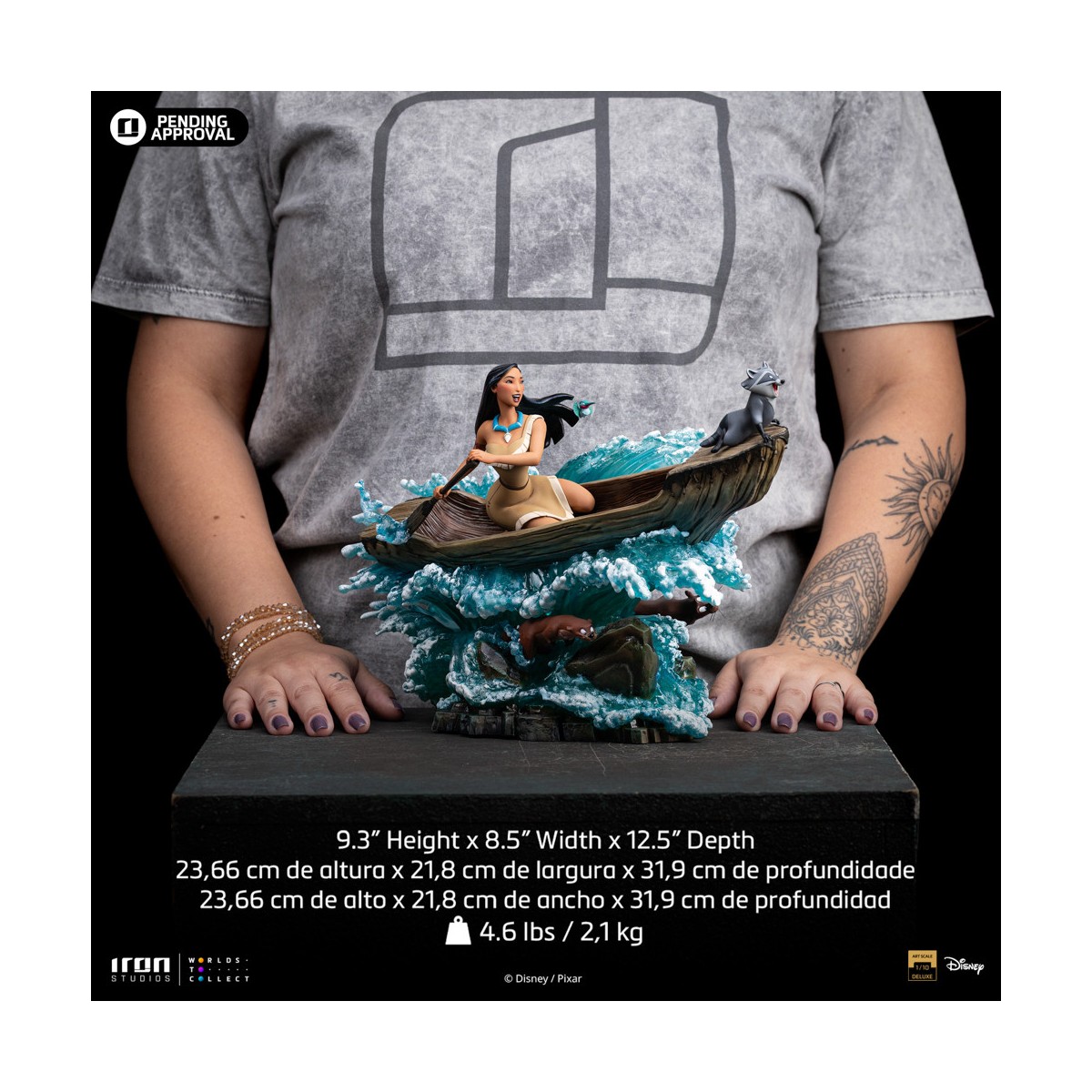 Iron Studios - Disney - Pocahontas Deluxe Art Escala 1/10