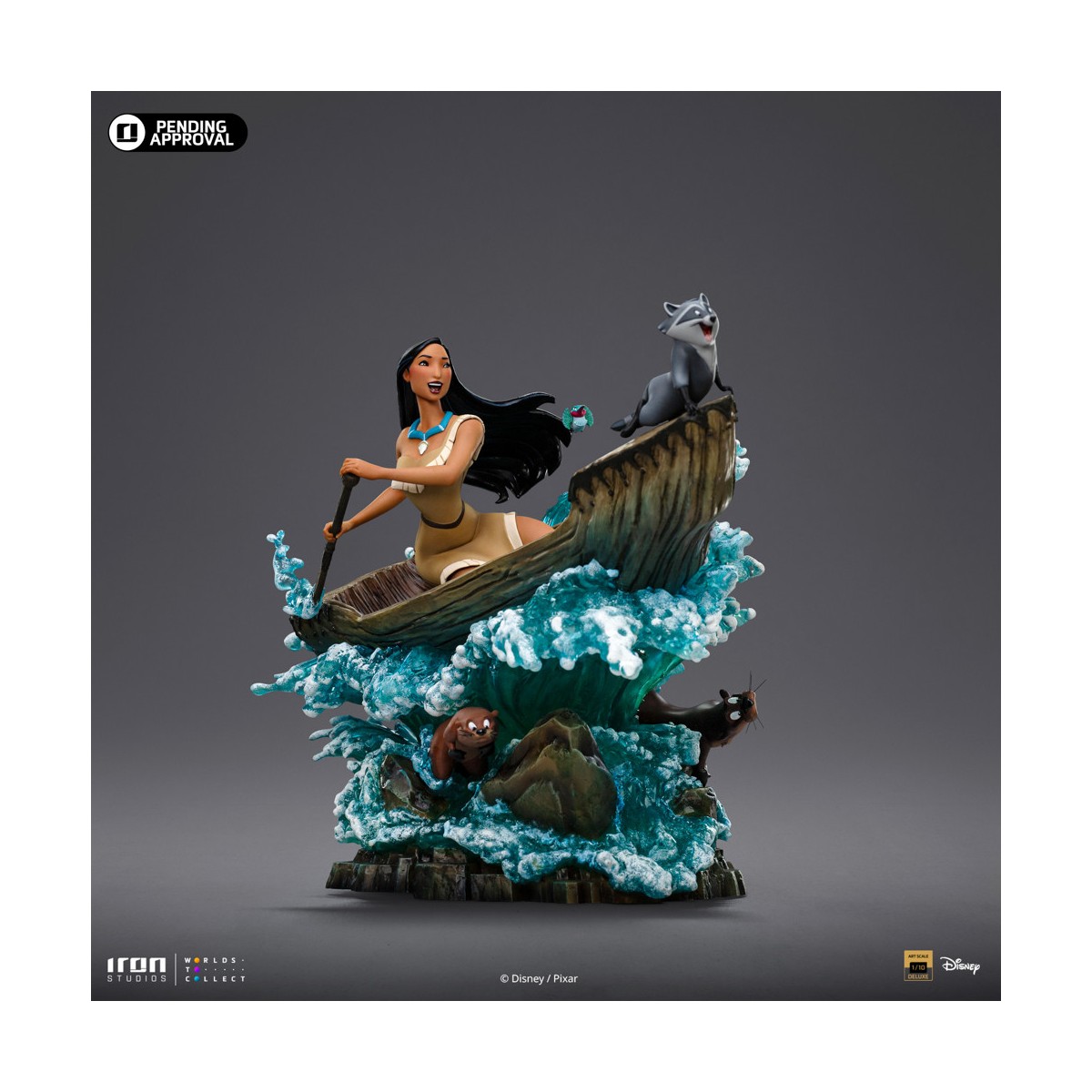 Iron Studios - Disney - Pocahontas Deluxe Art Escala 1/10