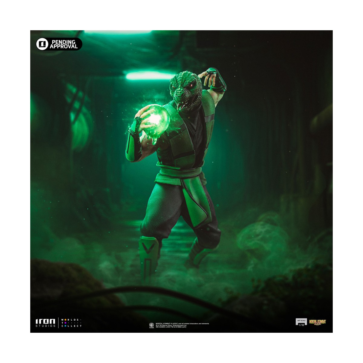 Iron Studios - Mortal Kombat - Reptil BDS Art Escala 1/10
