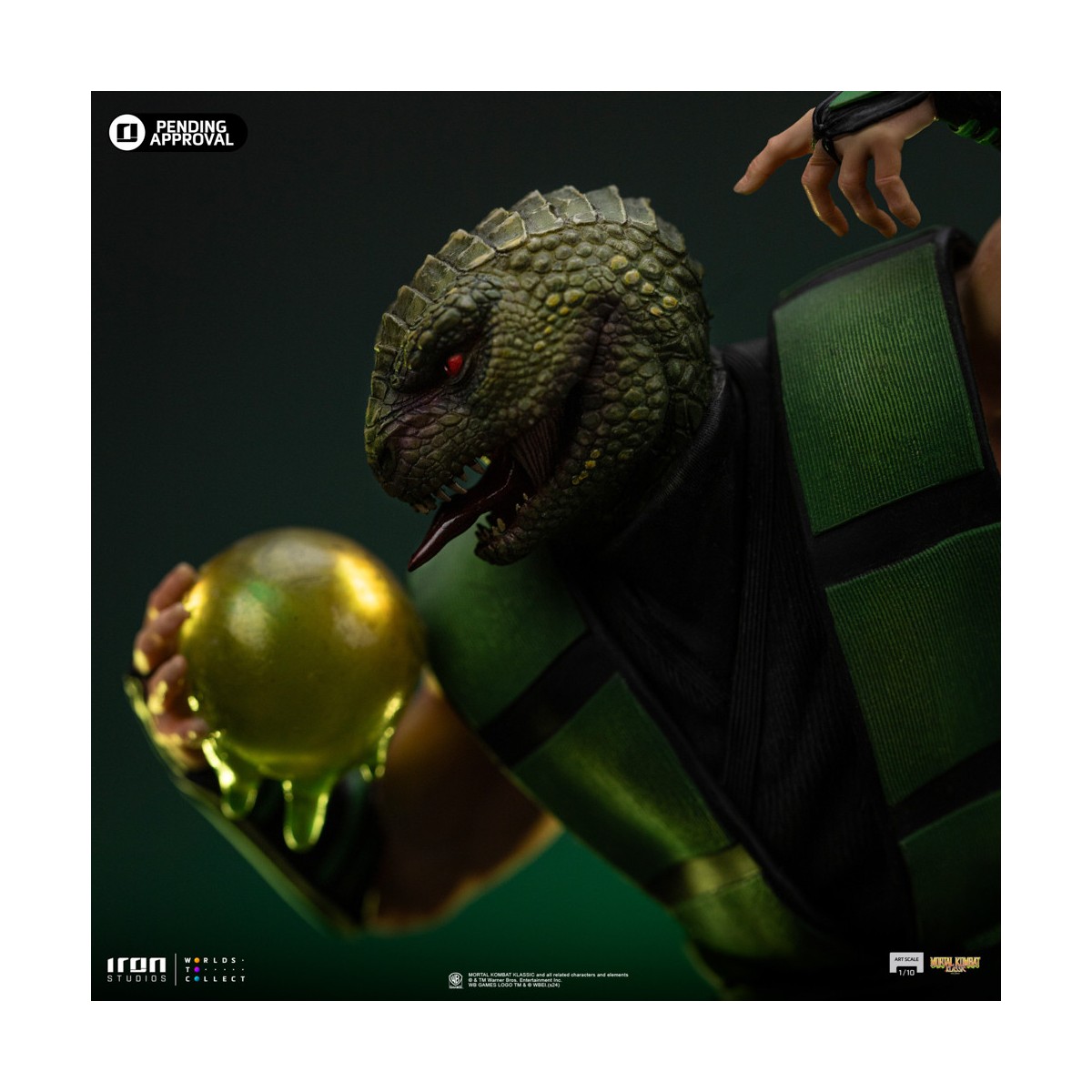 Iron Studios - Mortal Kombat - Reptil BDS Art Escala 1/10