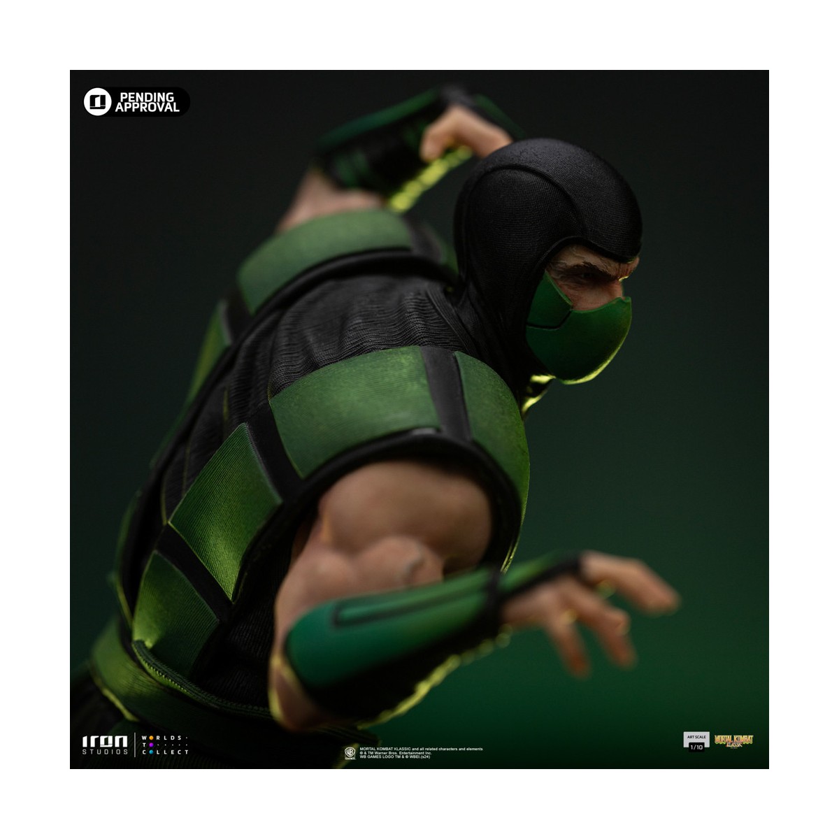 Iron Studios - Mortal Kombat - Reptil BDS Art Escala 1/10
