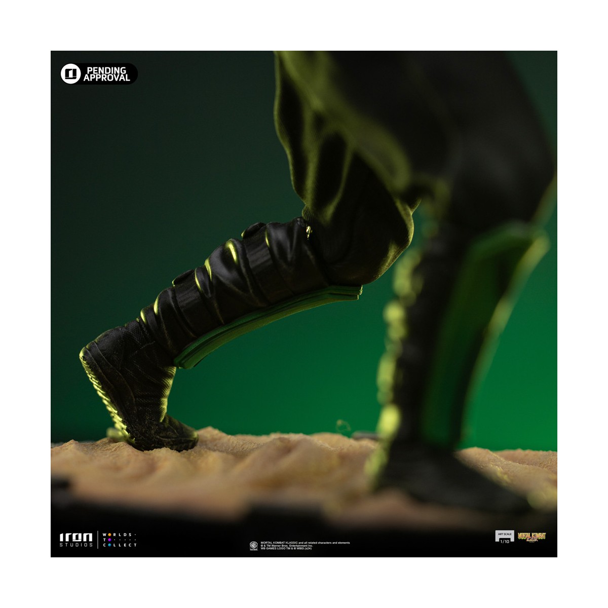 Iron Studios - Mortal Kombat - Reptil BDS Art Escala 1/10