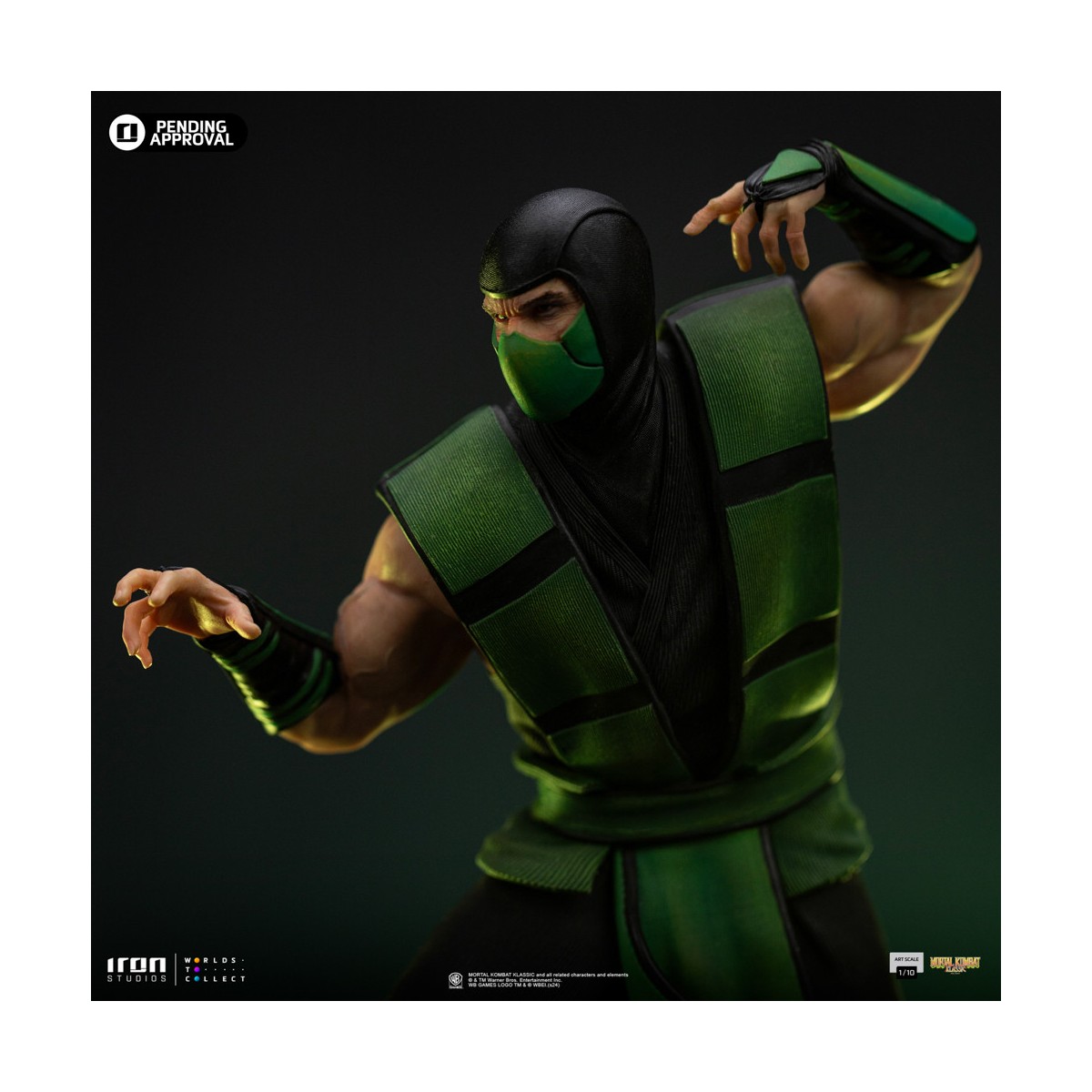 Iron Studios - Mortal Kombat - Reptil BDS Art Escala 1/10