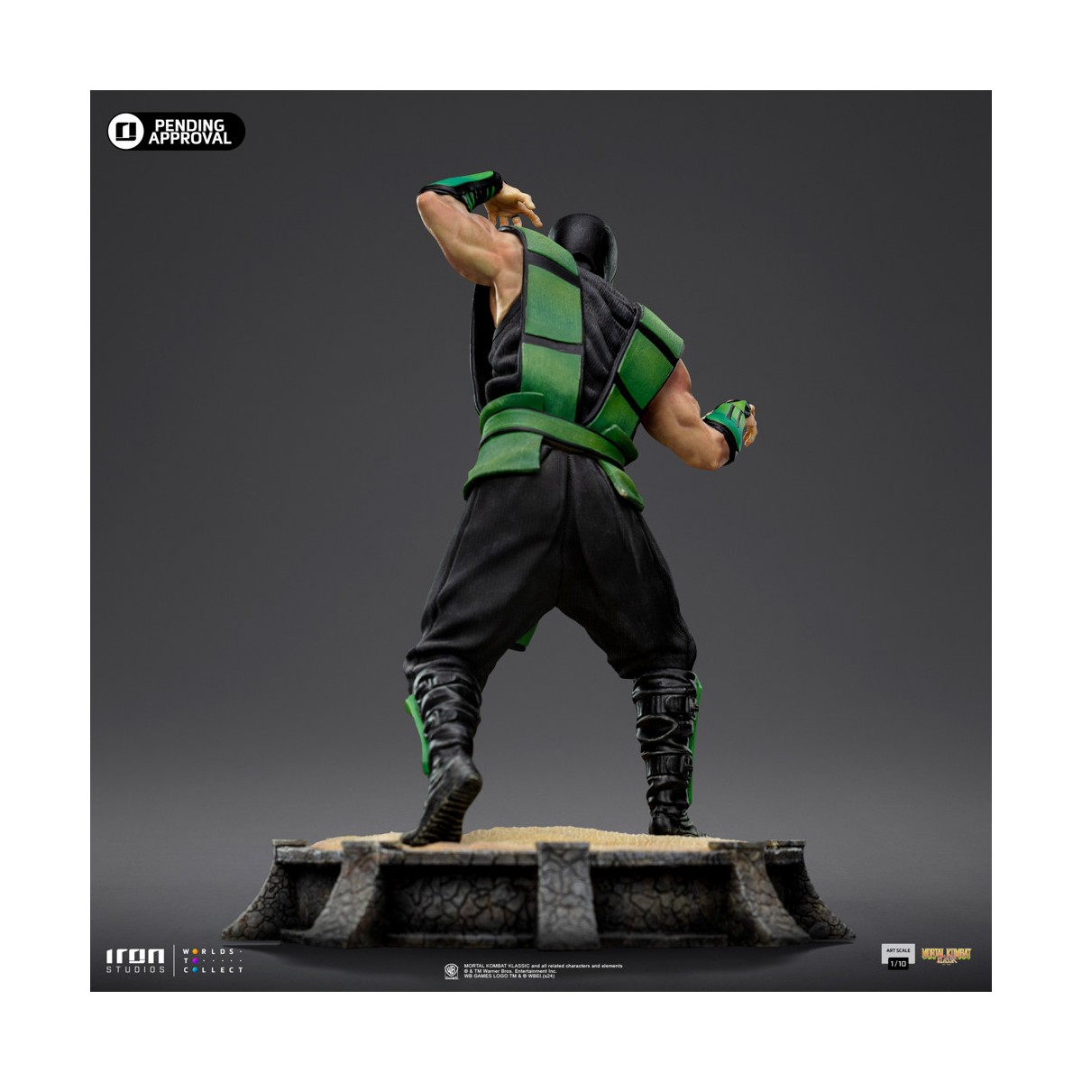 Iron Studios - Mortal Kombat - Reptil BDS Art Escala 1/10
