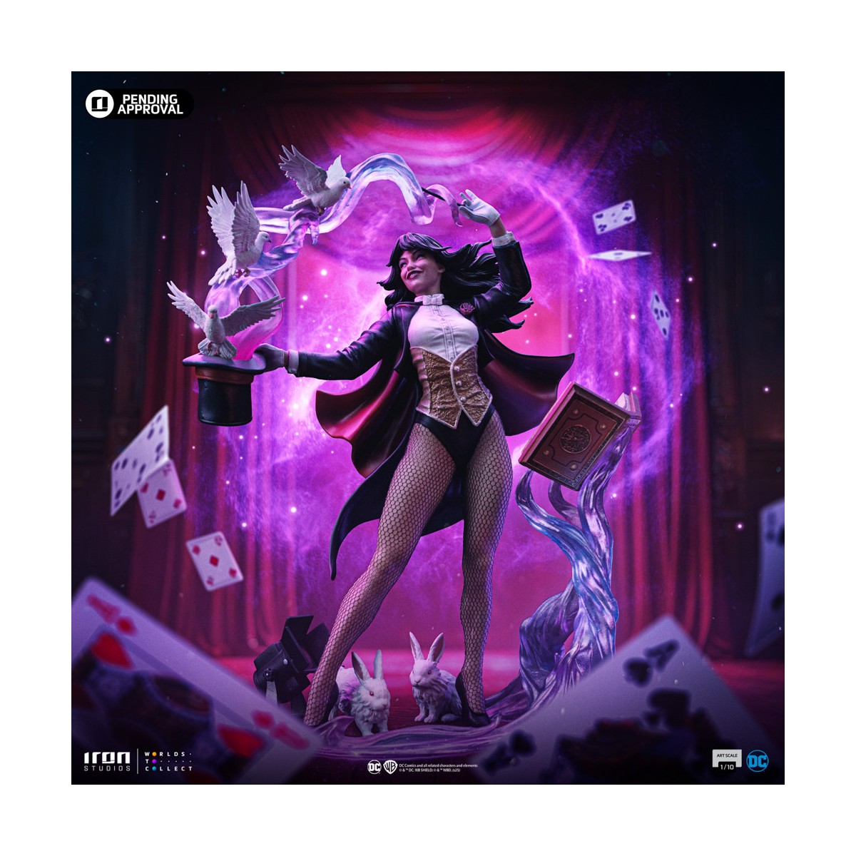 Iron Studios DC Comics - Zatanna BDS Art Escala 1/10