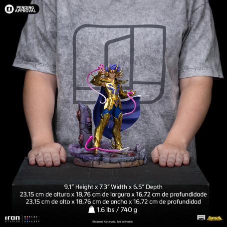 Iron Studios - Saint Seiya - Cancer Deathmask BDS Art Scale 1/10 - Caballeros del Zodiaco