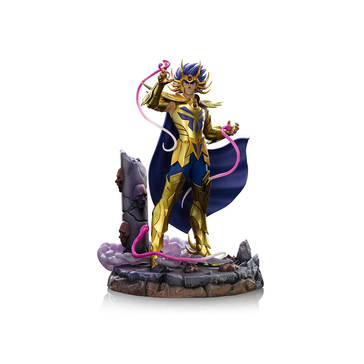 Iron Studios - Saint Seiya - Cancer Deathmask BDS Art Scale 1/10 - Caballeros del Zodiaco