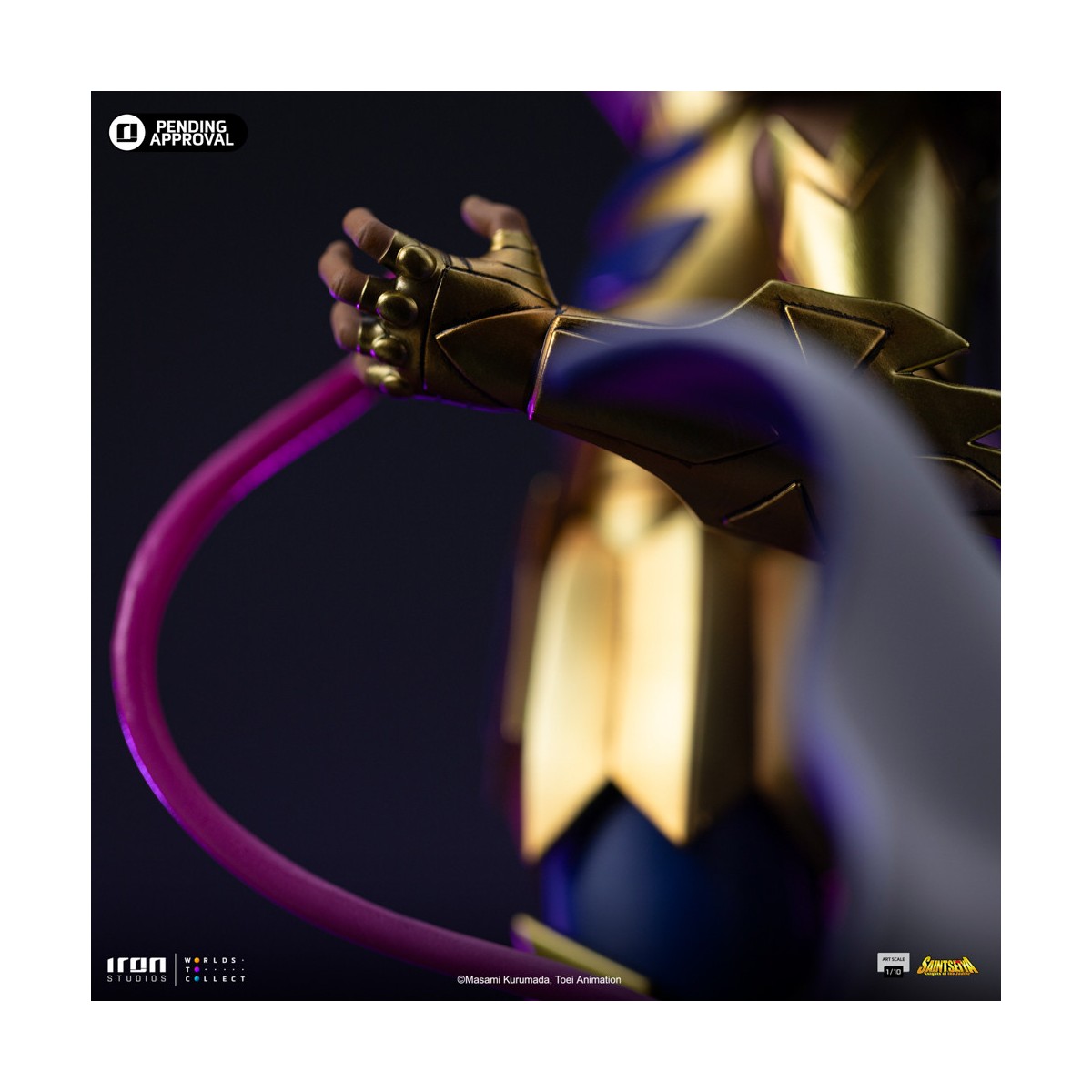 Iron Studios - Saint Seiya - Cancer Deathmask BDS Art Scale 1/10 - Caballeros del Zodiaco