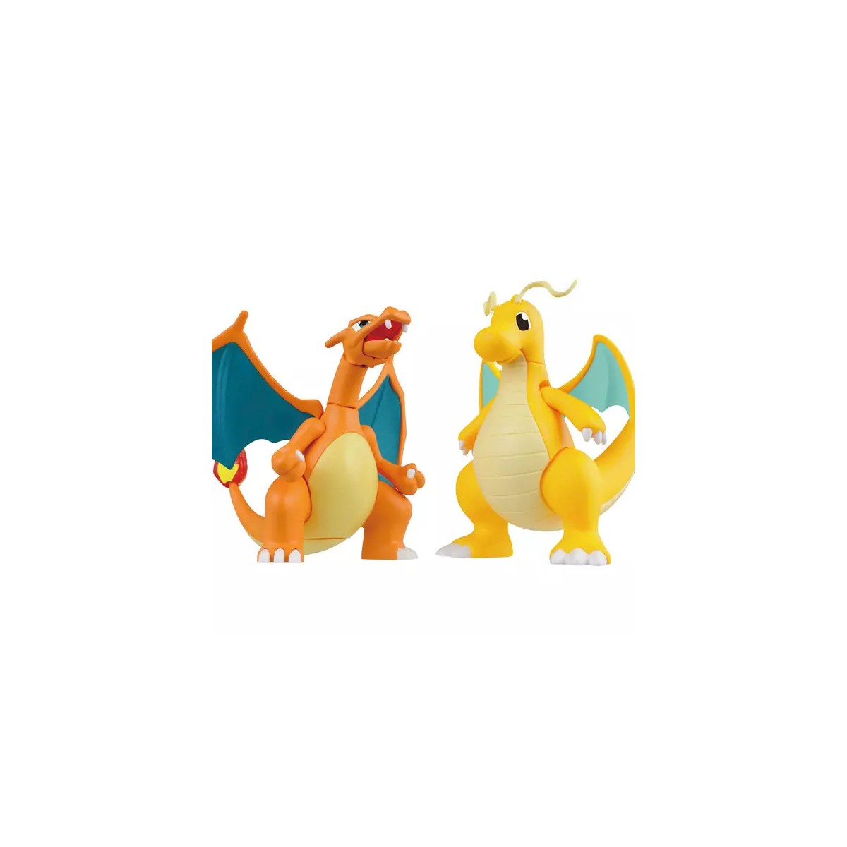 Bandai - Pokepla 43 - DRACAUFEU VS DRACOLOSSE Pokemon Model Kit - Pokemon Select series