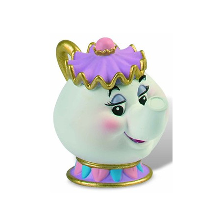 La Belle et la Bête figurine Madame Samovar