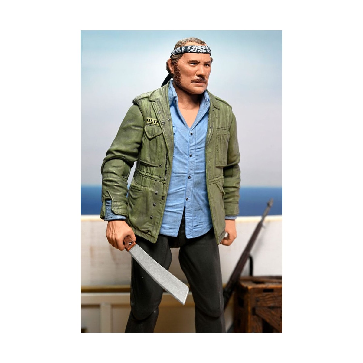 Neca - JAWS - Ultimate Sam Quint 50 Aniversario - Tiburón