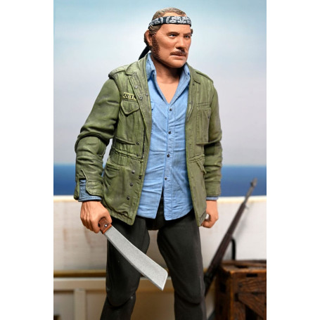 Neca - JAWS - Ultimate Sam Quint 50 Aniversario - Tiburón