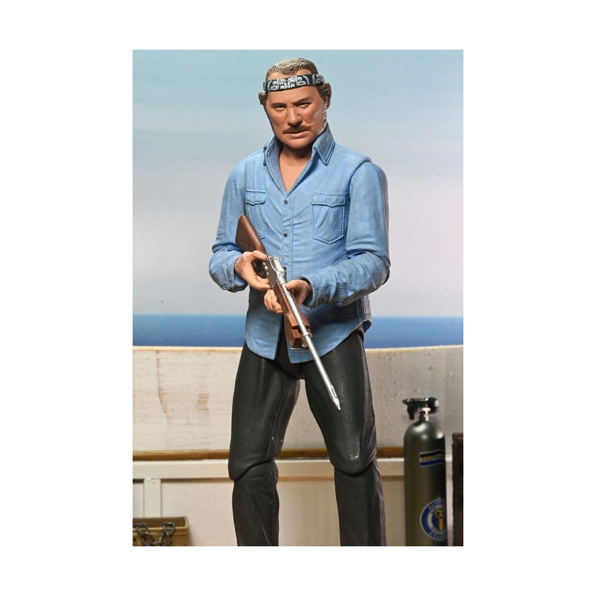 Neca - JAWS - Ultimate Sam Quint 50 Aniversario - Tiburón
