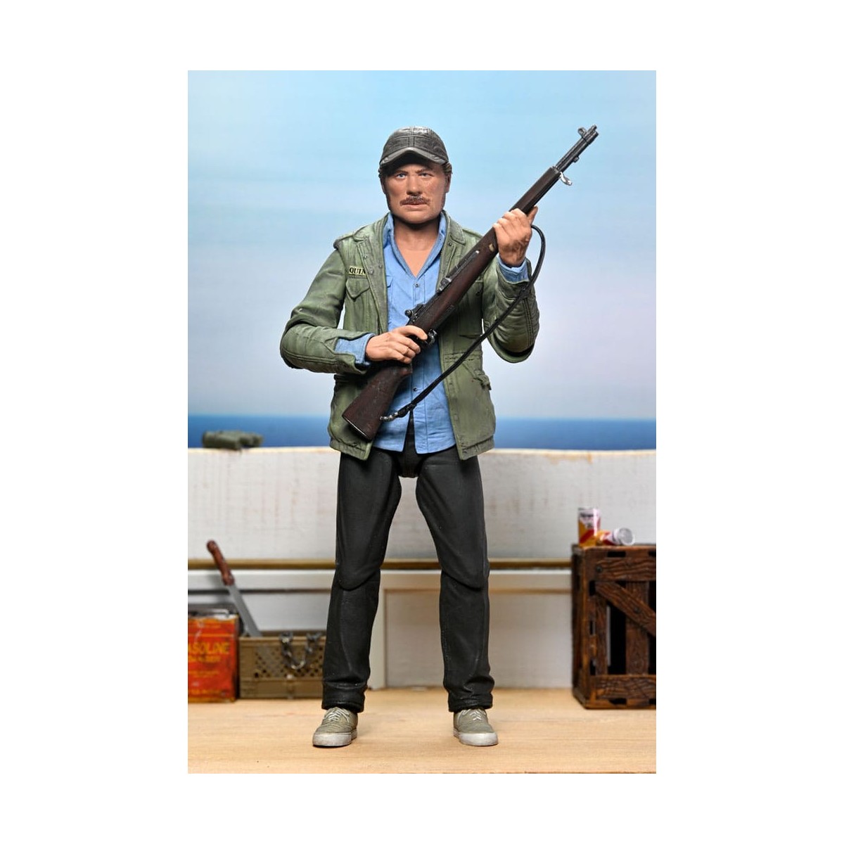 Neca - JAWS - Ultimate Sam Quint 50 Aniversario - Tiburón