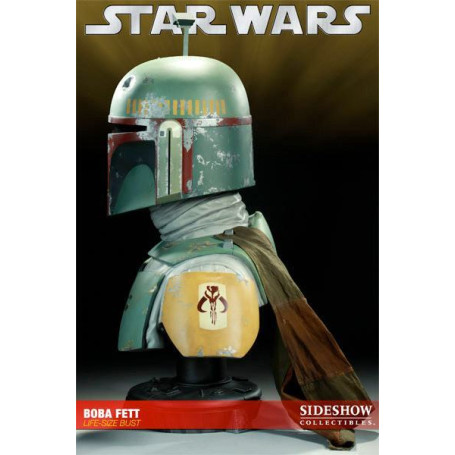 Sideshow - Star Wars - Busto Boba Fett 1/1 - El Imperio Contraataca - OCASION