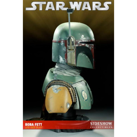 Sideshow - Star Wars - Busto Boba Fett 1/1 - El Imperio Contraataca - OCASION