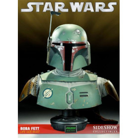 Sideshow - Star Wars - Busto Boba Fett 1/1 - El Imperio Contraataca - OCASION