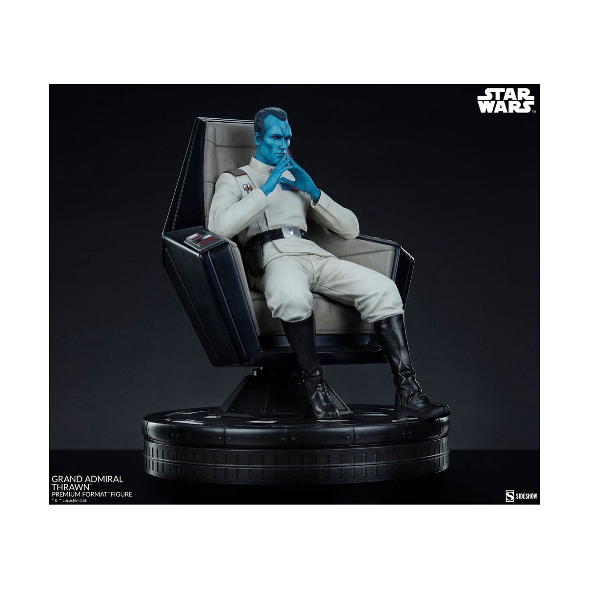 Sideshow Star Wars Gran Almirante Thrawn Formato Premium 1/4