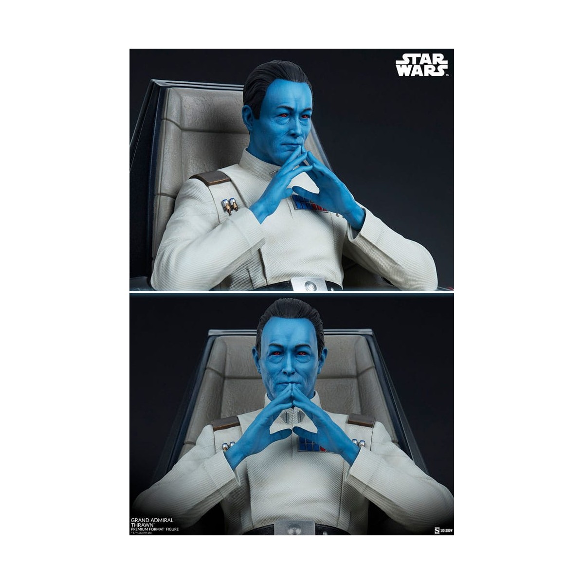 Sideshow Star Wars Gran Almirante Thrawn Formato Premium 1/4