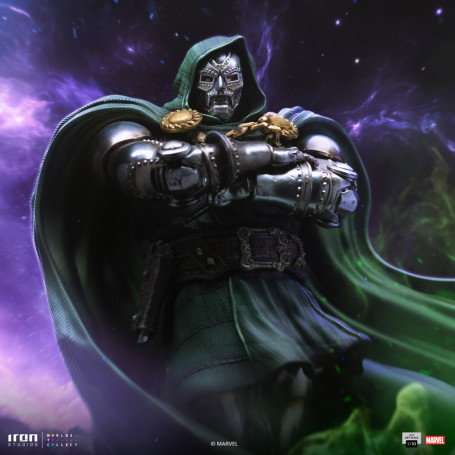 Iron Studios Marvel - DR. Doom 1/10 BDS Art Scale - Guantelete del Infinito Diorama