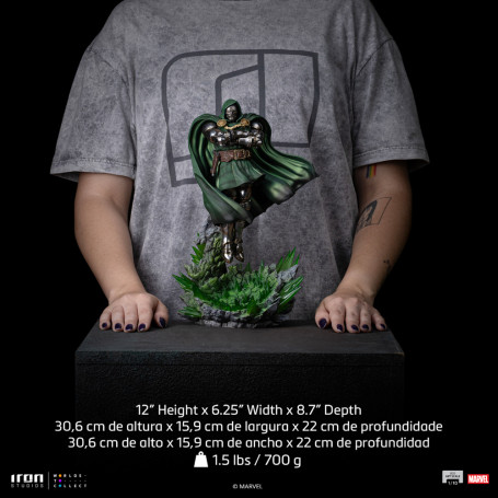 Iron Studios Marvel - DR. Doom 1/10 BDS Art Scale - Guantelete del Infinito Diorama