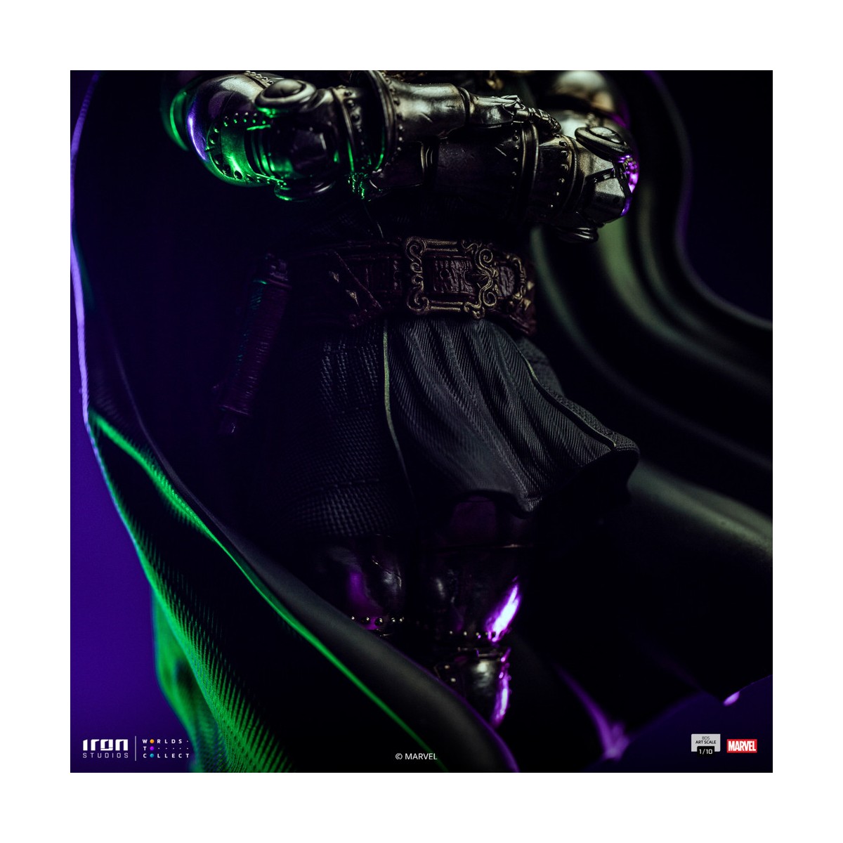 Iron Studios Marvel - DR. Doom 1/10 BDS Art Scale - Guantelete del Infinito Diorama