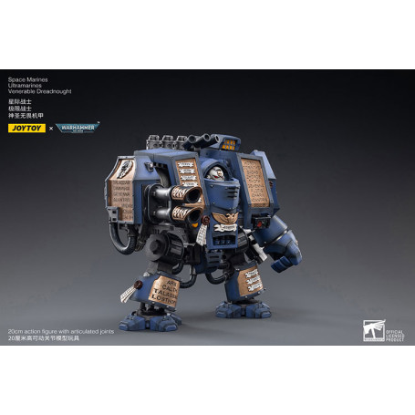 JoyToy - Marines Espaciales - Ultramarines - Venerable Dreadnought 1/18 - Warhammer 40K