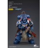 JoyToy - Ultramarines - Capitán de los Ultramarines con rifle de cerrojo pesado hecho a mano - Warhammer 40000