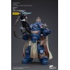 JoyToy - Ultramarines - Capitán de los Ultramarines con rifle de cerrojo pesado hecho a mano - Warhammer 40000