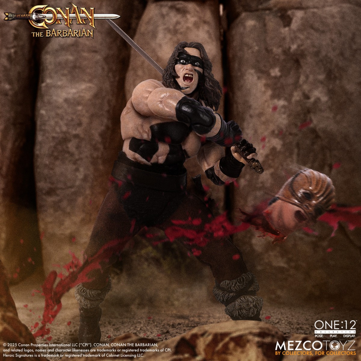 Mezco - One 12 - Conan el Bárbaro Edición War Paint - 1/12