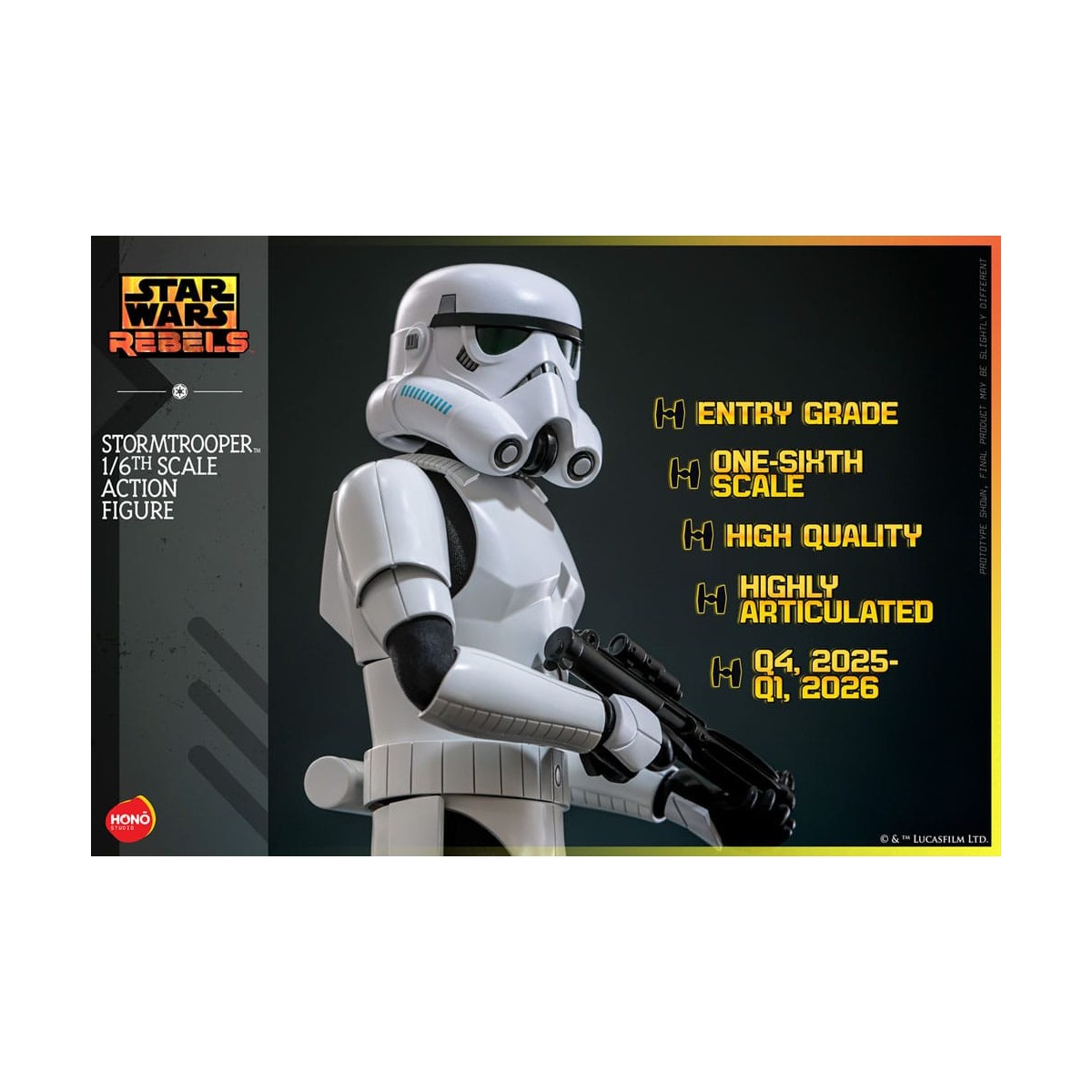 Hot Toys/Hono Studio - Star Wars: Rebels - Stormtrooper 1/6