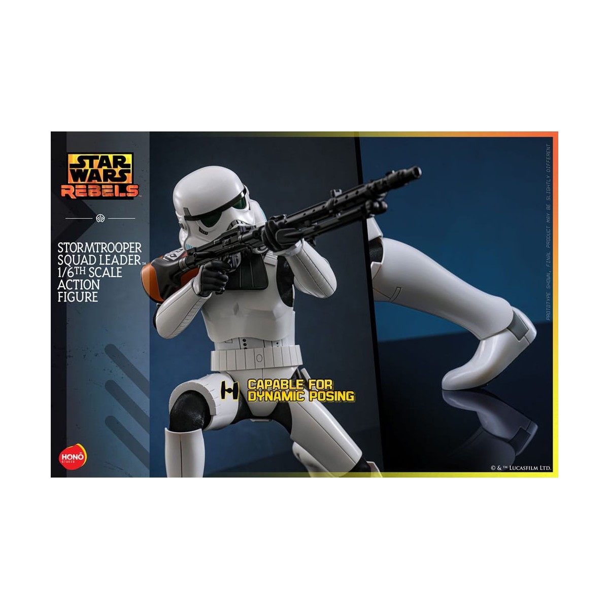 Hot Toys/Hono Studio - Star Wars: Rebels - Líder de escuadrón Stormtrooper 1/6