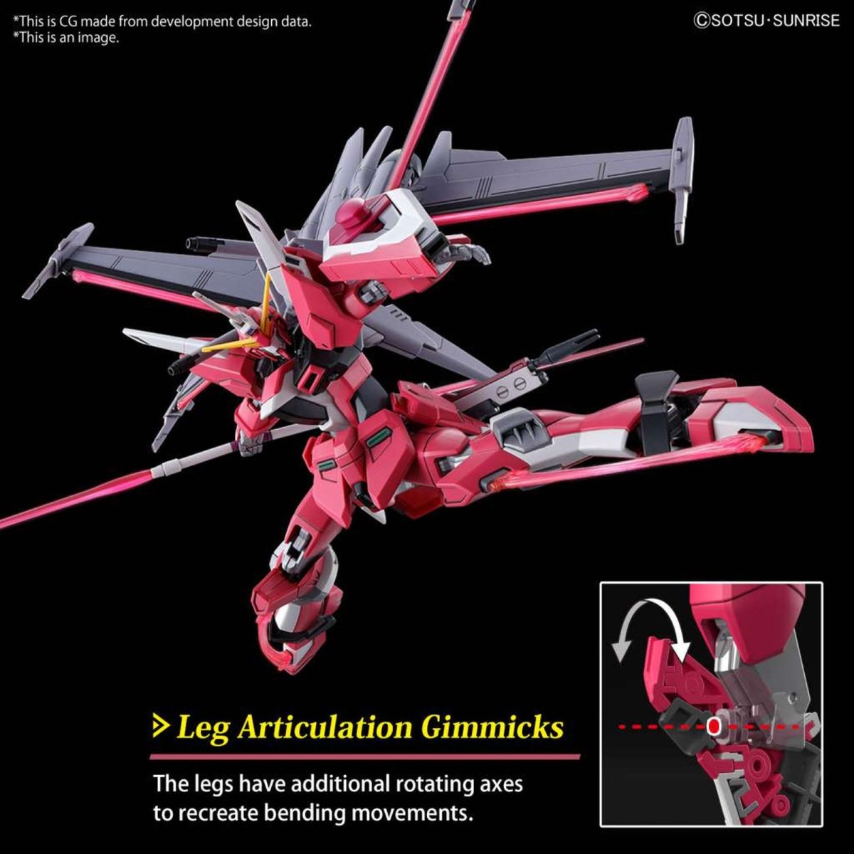 Bandai - Gunpla - 1/144 HG - ZGMF-X19A INFINITE JUSTICE GUNDAM Tipo II - Gundam Seed