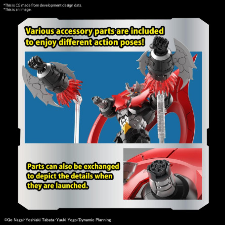 Bandai Mazinger Zero Infinitism - Modelo de plástico HG 1/144