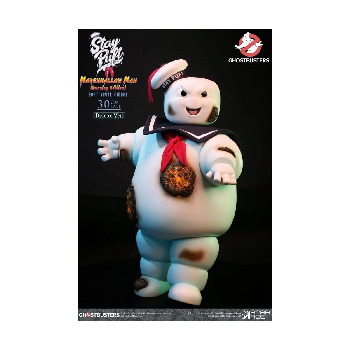 Star Ace - Stay Puft Marshmallow Man Burning Deluxe Edition - Cazafantasmas