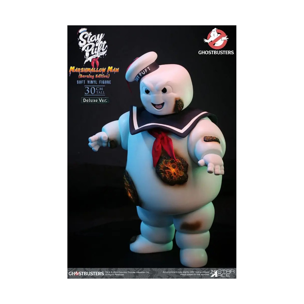 Star Ace - Stay Puft Marshmallow Man Burning Deluxe Edition - Cazafantasmas