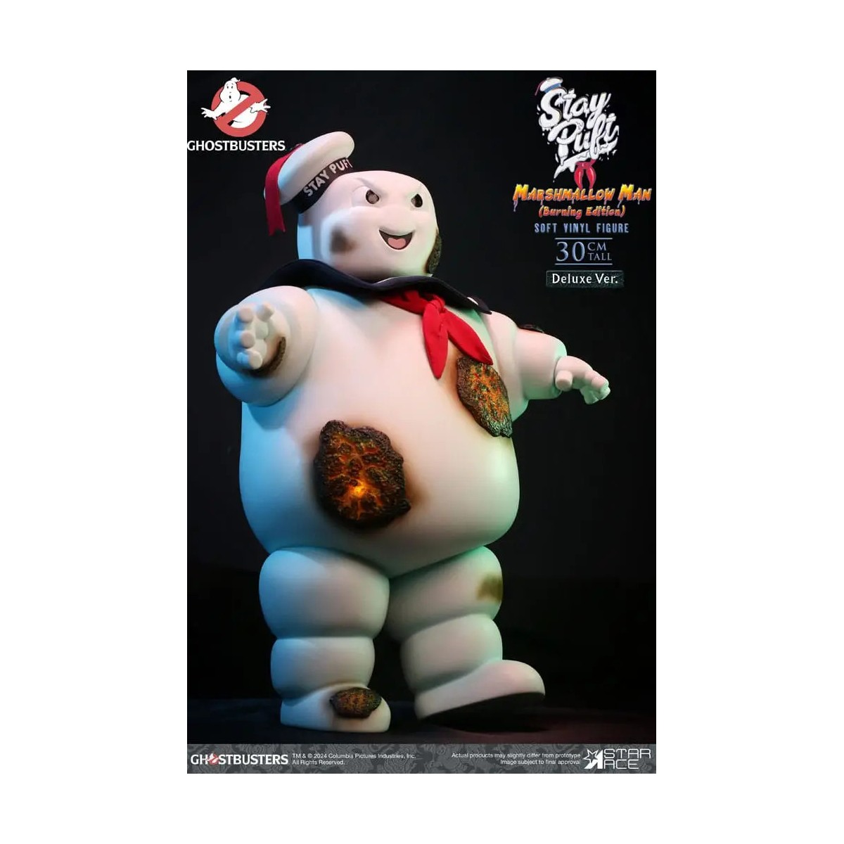 Star Ace - Stay Puft Marshmallow Man Burning Deluxe Edition - Cazafantasmas