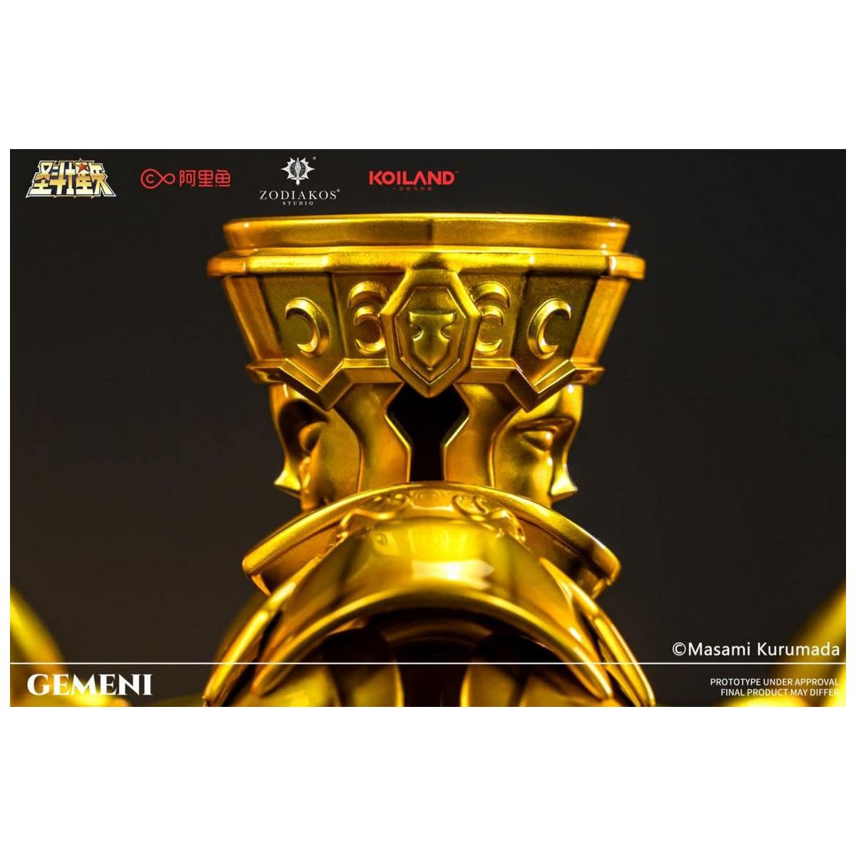 Zodiakos Studio - Tela de Géminis - Tótem de los Géminis 1/6 - Saint Seiya - Estatua de los Caballeros del Zodiaco
