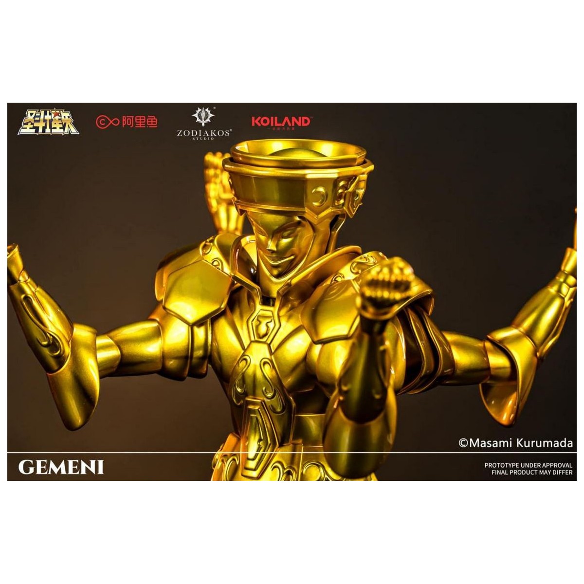Zodiakos Studio - Tela de Géminis - Tótem de los Géminis 1/6 - Saint Seiya - Estatua de los Caballeros del Zodiaco