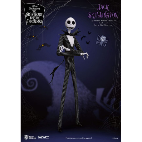 Beast Kingdom - Jack Skellington - La extraña Navidad del Sr. Jack Héroes de Acción Dinámica 1/9
