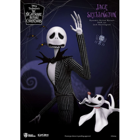 Beast Kingdom - Jack Skellington - La extraña Navidad del Sr. Jack Héroes de Acción Dinámica 1/9