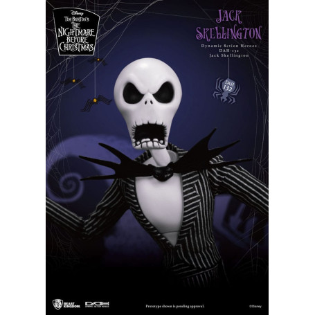Beast Kingdom - Jack Skellington - La extraña Navidad del Sr. Jack Héroes de Acción Dinámica 1/9