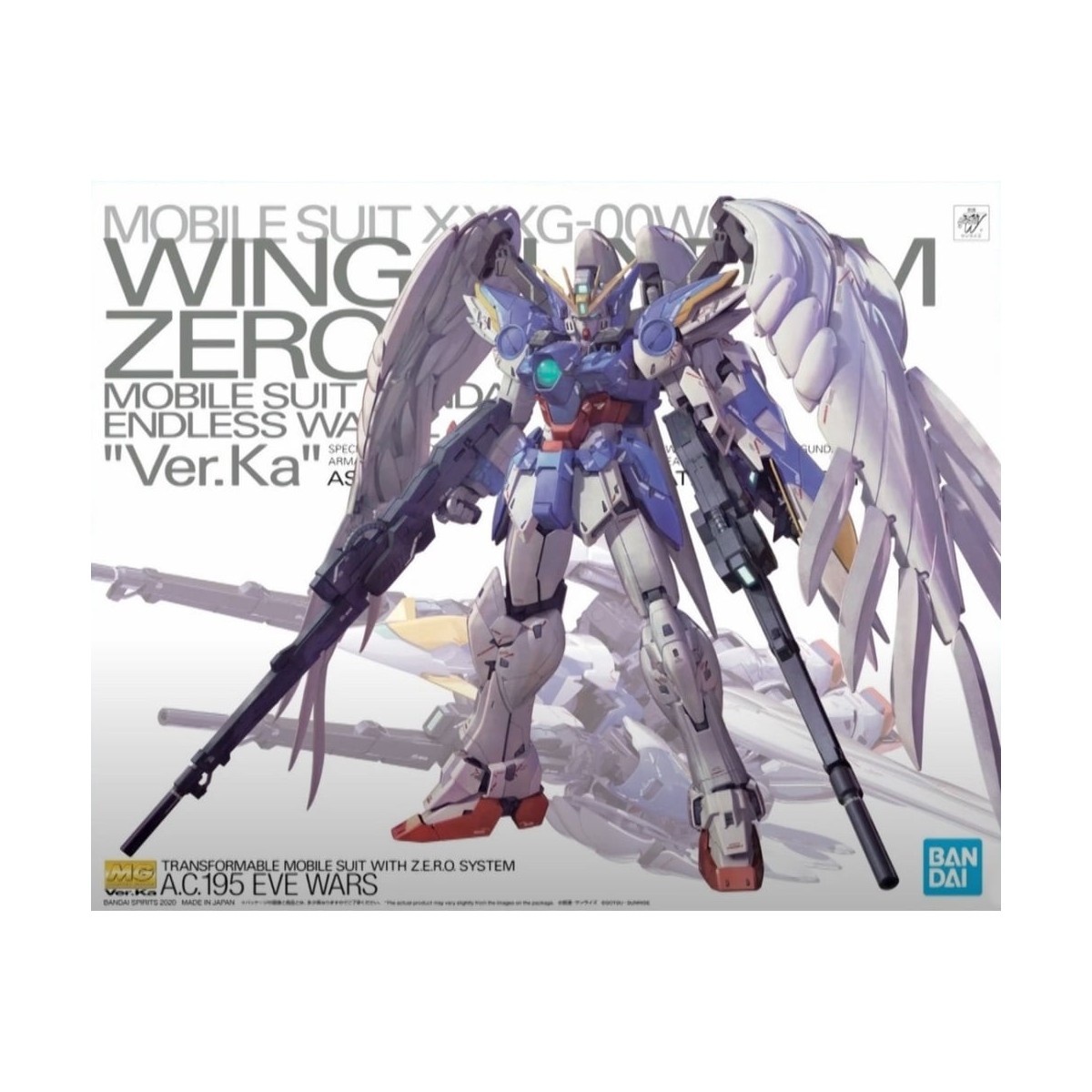 Bandai - Gunpla - 1/100 MG - XXXG-00W0 GUNDAM ALA ZERO EW VER. KA - Gundam Wing
