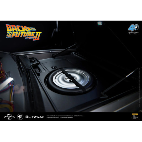 Blitzway - Regreso al Futuro 2 Máquina del Tiempo Premium UMS 1/6 - Delorean