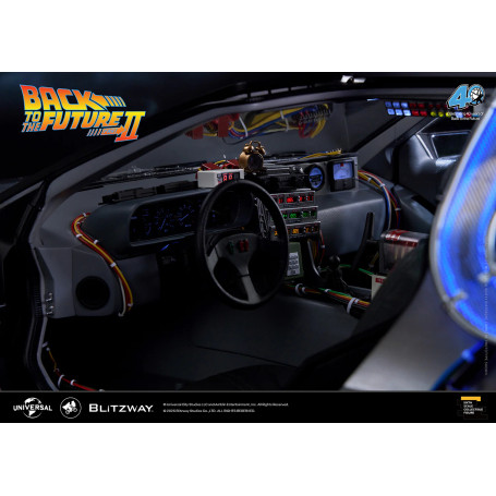 Blitzway - Regreso al Futuro 2 Máquina del Tiempo Premium UMS 1/6 - Delorean