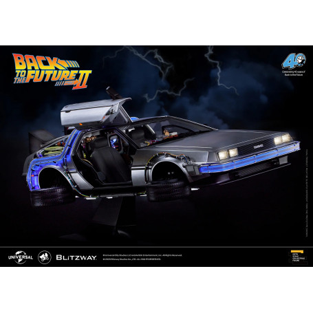 Blitzway - Regreso al Futuro 2 Máquina del Tiempo Premium UMS 1/6 - Delorean