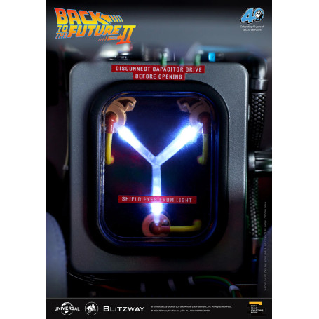 Blitzway - Regreso al Futuro 2 Máquina del Tiempo Premium UMS 1/6 - Delorean
