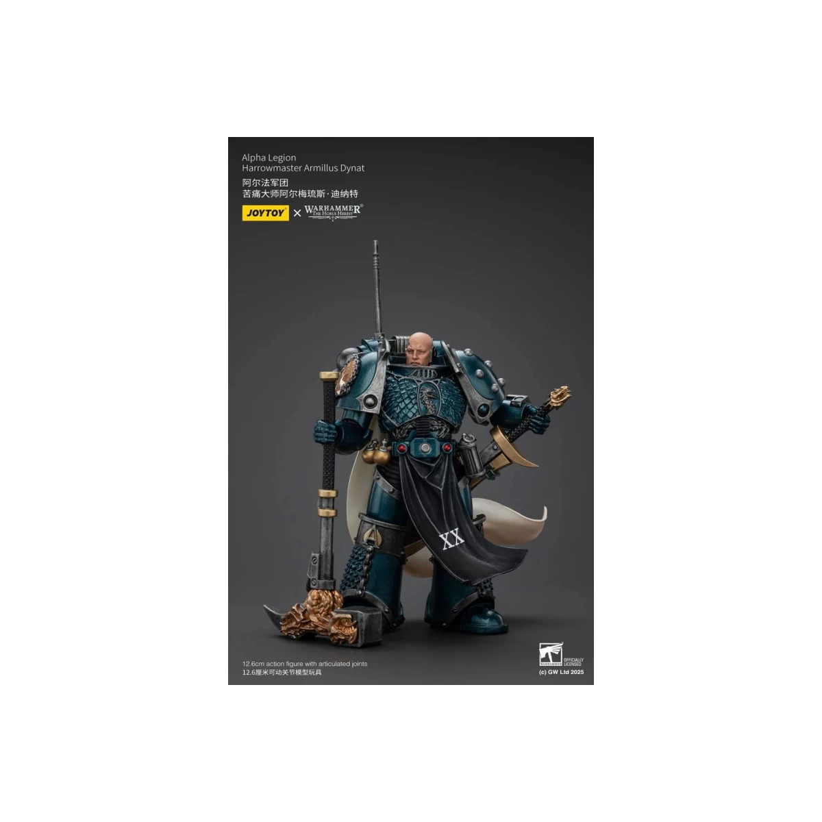 Joytoy - Warhammer - Alpha Legion - Arrowmaster Armillus Dynat - La Herejía de Horus