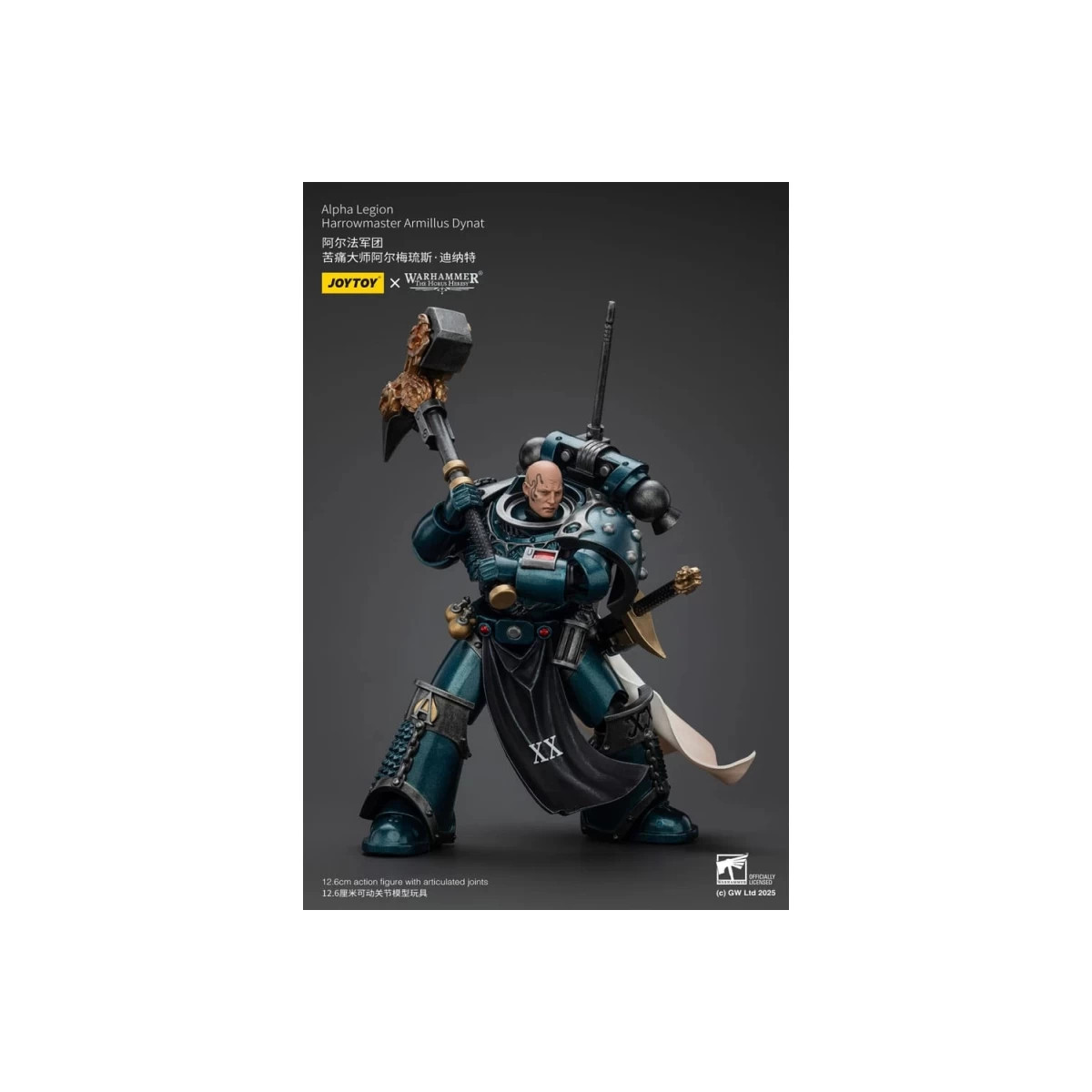 Joytoy - Warhammer - Alpha Legion - Arrowmaster Armillus Dynat - La Herejía de Horus