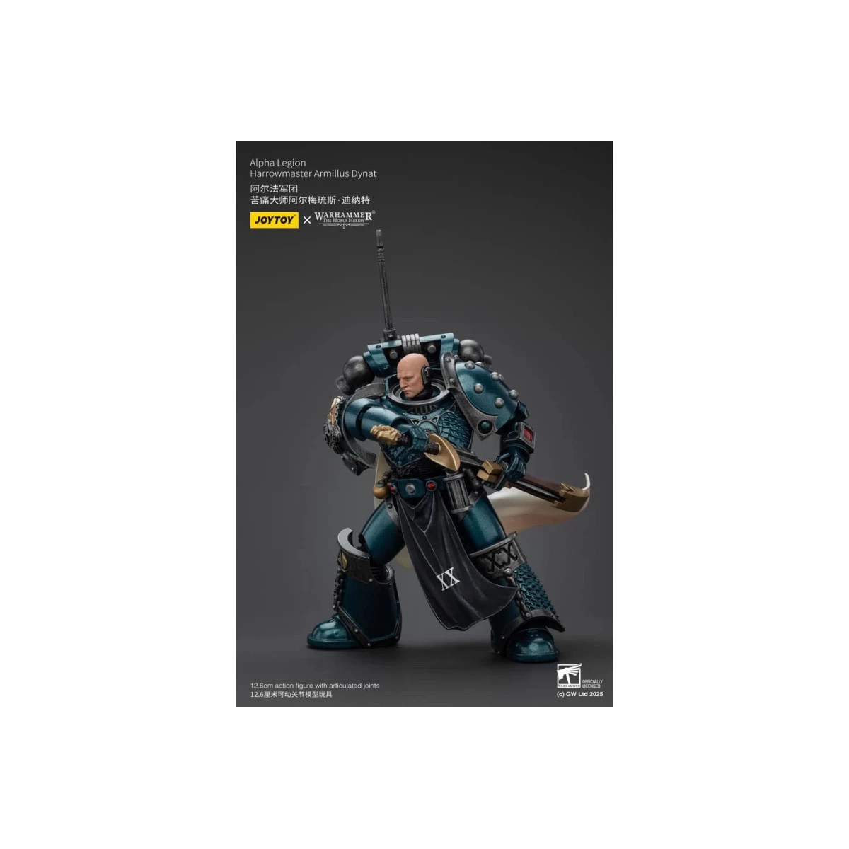 Joytoy - Warhammer - Alpha Legion - Arrowmaster Armillus Dynat - La Herejía de Horus